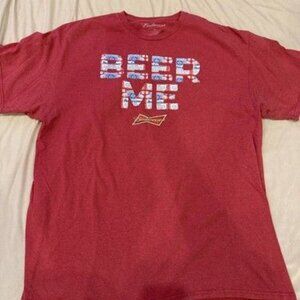 Budweiser T shirt Mens XL Beer Me Logo Anheuser Busch King of Beers